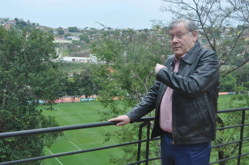 Milton ficou impressionado com a infra-estrutura da Cidade do Galo em 18 de setembro de 2018, dia em que visitou o local. Foto: Marcos Júnior Micheletti/Portal Terceiro Tempo