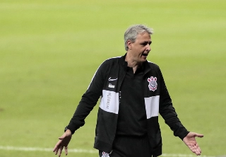 Tiago Nunes tem algumas dúvidas para o jogo. Foto: Rodrigo Coca/Agência Corinthians