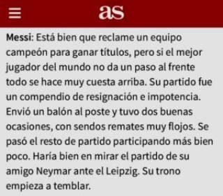 Se &eacute; mesmo o melhor do mundo, deveria se entregar um pouco mais