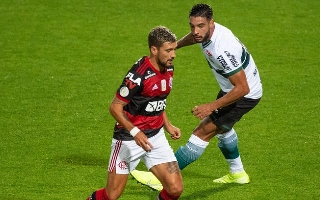 Arrascaeta, meia do Fla. Foto: Alexandre Vidal/Flamengo