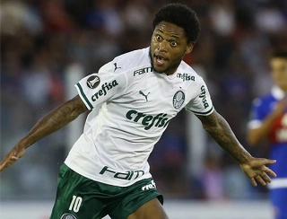 Luiz Adriano, atacante do Palmeiras. Foto: Cesar Greco/Ag. Palmeiras