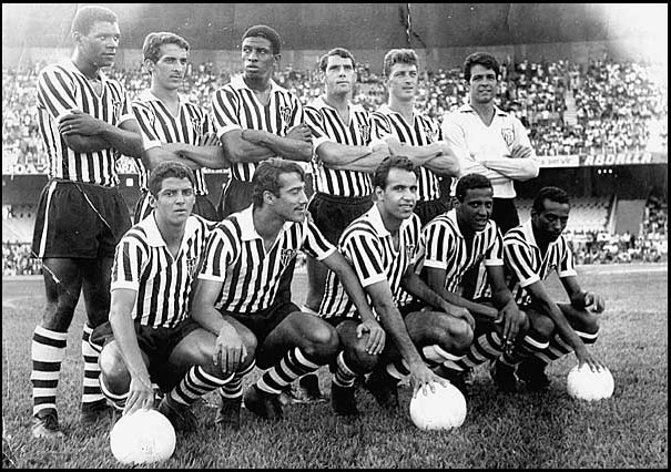 Em pé: Humberto, Vanderlei, Djalma Dias, Vander, Oldair e Fábio. Agachados: Vaguinho, Ronaldo, Sílvio Major, Neguito e Tião