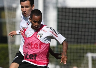 O jogador não poderá jogar contra o Sport. (Foto: SPFC)