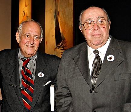 Silvio Lancelotti e Mauro Mendonça reunidos em um evento na capital de São Paulo. Foto: Divulgação