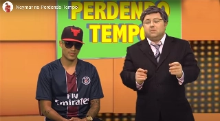 O humorista também parodiou Neto e Ronaldo Giovanelli