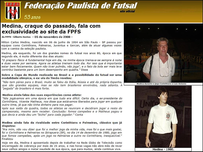 CAMPEONATO PAULISTA - FPFS - Federação Paulista de Futsal