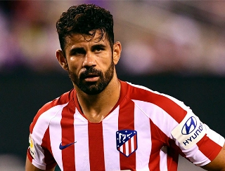 Diego Costa defende o Atlético de Madrid. Foto: Divulgação