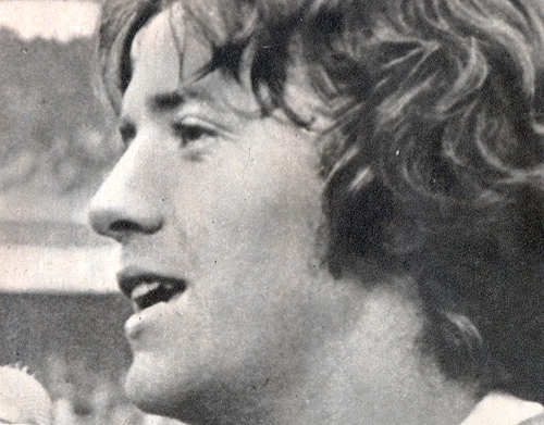 Leivinha, talentoso e inteligente, no in&iacute;cio da d&eacute;cada de 1970

