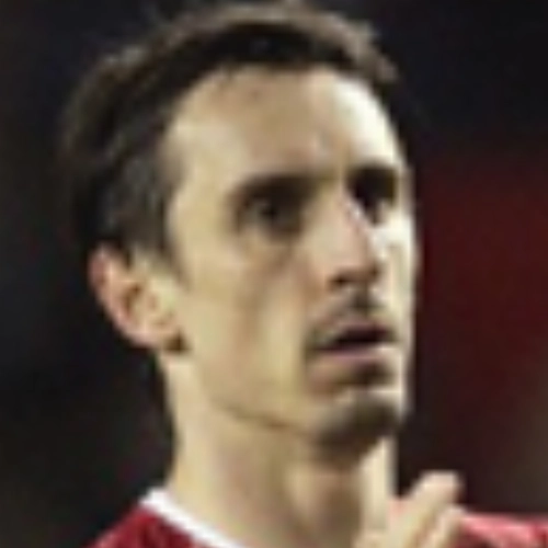 Gary Neville  - Ex-lateral-direito do Manchester United