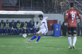 Equipe celeste perdeu para o Brasil de Pelotas. Foto: Gustavo Aleixo/Cruzeiro