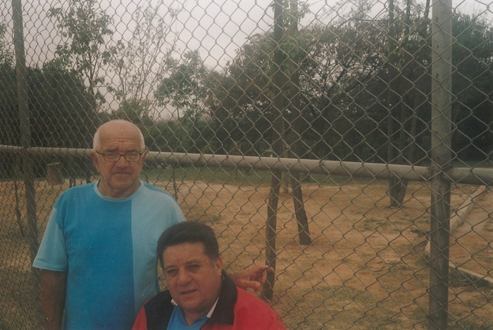 Renato encontrou Leivinha no Parque Raposo Tavares. Foto: Arquivo pessoal
