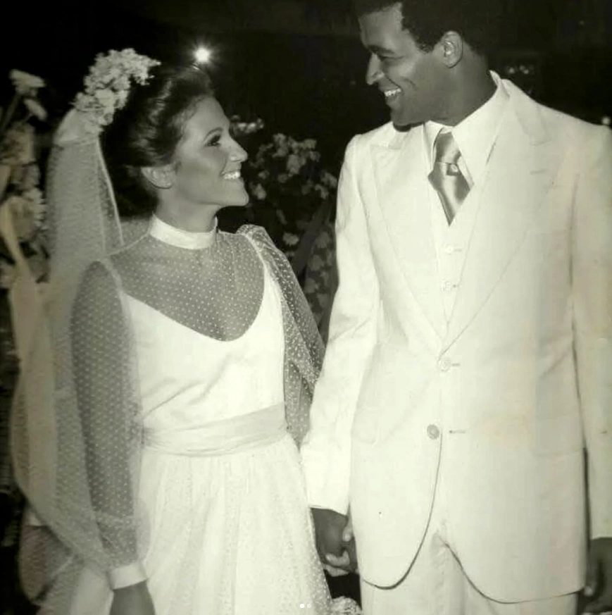 Em 20 de dezembro de 1977 um dia especial para o casal Cláudya e Jayme. Foto: arquivo pessoal de Jayme de Almeida