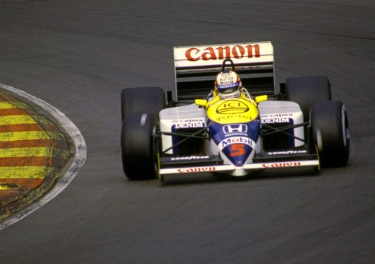 Mansell venceu a última prova da F1 disputada em Brands Hatch, em 1986. Foto: Divulgação