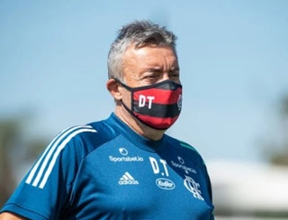 Domènec Torrent, técnico do Flamengo. Foto: Alexandre Vidal/Flamengo