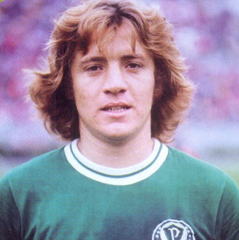 Em 1973, Leivinha foi Campe&atilde;o Brasileiro com esta camisa do Palmeiras. Foto: Revista oficial do Palmeiras