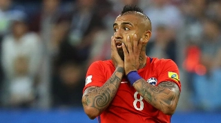 Vidal anuncia que deixará seleção do Chile após a Copa de 2018