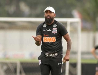 Dyego Coelho, técnico interino do Timão. Foto: Rodrigo Coca/Ag. Corinthians