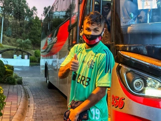 Equipe carioca enfrenta o Barcelona nesta noite. Foto: Divulgação/Flamengo