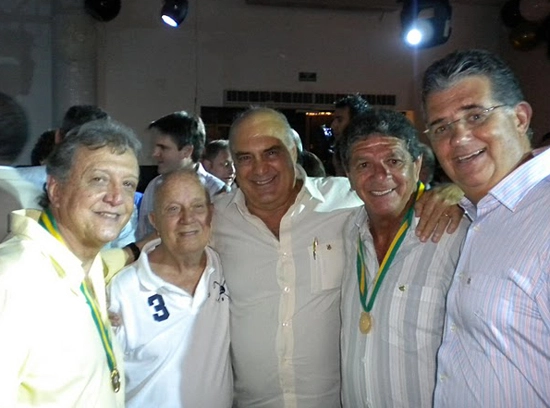 Festa do Octa Brasileiro do Santos, em 10 de fevereiro de 2011 no Sal&atilde;o de M&aacute;rmore da Vila Belmiro, em Santos. Foto: Carlos Prieto, o Didi