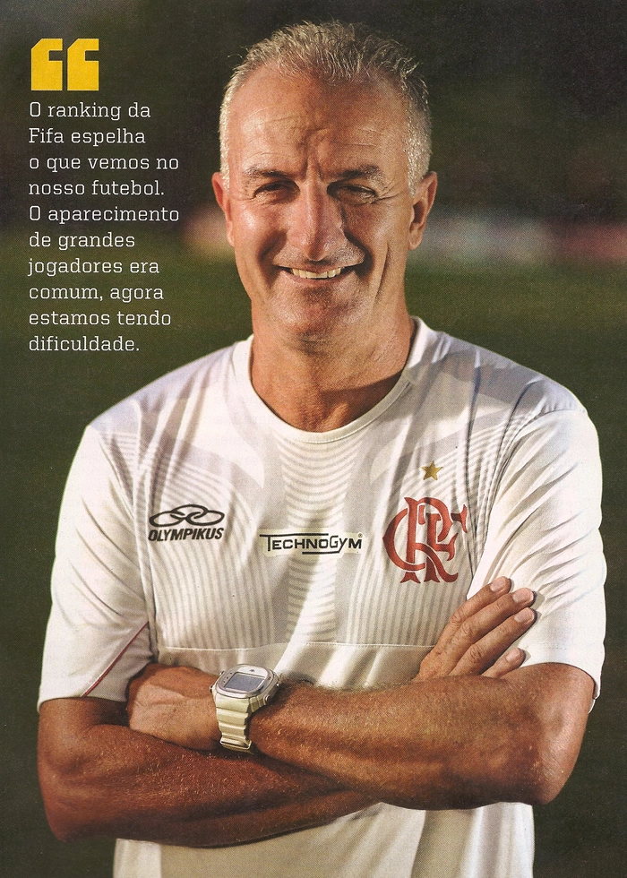 Dorival Junior, grande técnico. Imagem: Revista Placar