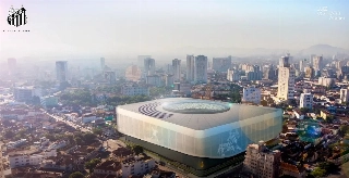 Novo estádio santista teria capacidade para 25 mil pessoas. Foto: Divulgação