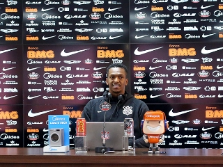 Atacante fica à disposição do técnico Coelho para jogo contra o Atlético-GO nesta quarta (30). Foto: Rodrigo Coca/Agência Corinthians