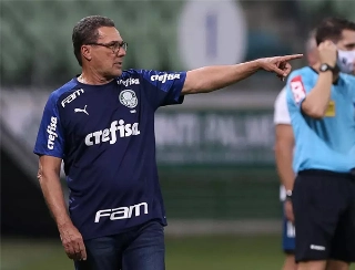 Luxemburgo, técnico do Palmeiras. Foto: Cesar Greco/Ag. Palmeiras