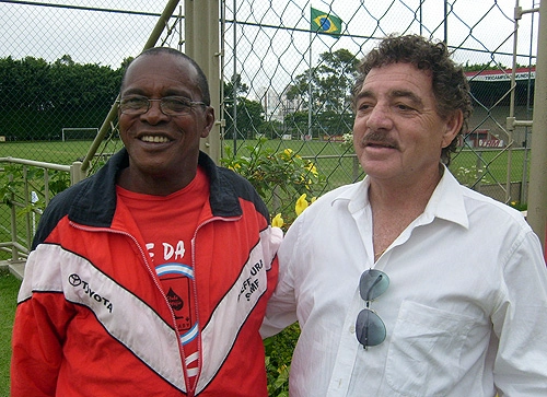 Paraná e Piau, no dia 4 de fevereiro de 2007, no CT do São Paulo FC. Foto: Marcio Torvano