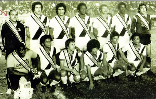 Em pé, da esquerda para a direita, temos Paulo Emílio, Abel, Gaúcho, Renê, Luiz Augusto, Marco Antonio e Mazaropi; agachados estão Fumanchu, Zé Mário, Dé, Jair Pereira e Galdino