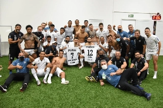 Sob o comando de Cuca, o Santos se mostra cada vez mais empenhado. Foto: Twitter/Reprodução