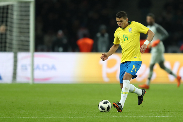 Thiago Silva foi destaque do Brasil contra a Alemanha. Foto: Lucas Figueiredo/CBF