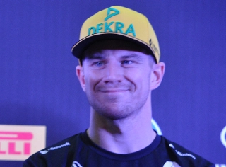 Nico Hulkenberg na noite de premiação do Capacete de Ouro, em 2018. Foto: Marcos Júnior Micheletti/Portal TT