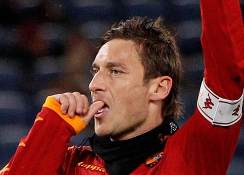 Francesco Totti  - Meia-atacante da Roma e da Seleção Italiana