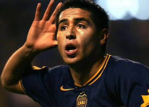Riquelme - Meio-campista do Boca Juniors e da Seleção Argentina
