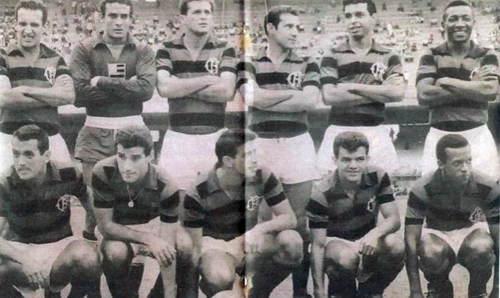 Acima, o time do Flamengo que perdeu para o Botafogo por 3 a 1, no Maracanã, no dia 22 de setembro de 1962. Em pé: Joubert, Mauro, Décio Crespo, Vanderlei, Carlinhos e Jordan. Agachados: Joel, Gérson, Henrique Frade, Dida e Alfredinho. A foto consta do belíssimo acervo do site Fla-Estatística