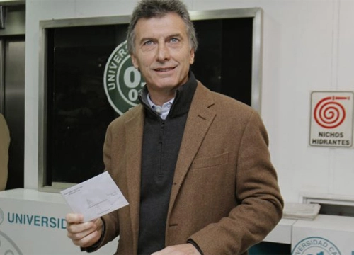Maur&iacute;cio Macri  - Ex-presidente do Boca Juniors
