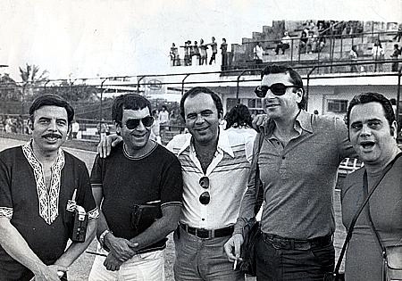 Copa de 1986, no México: Roberto Silva, Jair Pereira, Chico de Assis, Alberto Helena Júnior e Lucas Neto