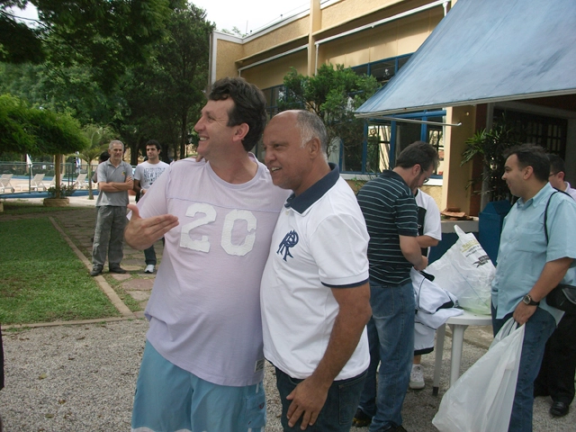 Neto e Reinaldo. Foto enviada por Ricardo Monteiro