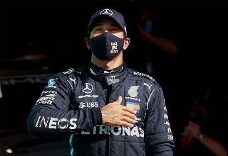 A lista completa dos 92 triunfos do brit&acirc;nico na principal categoria do automobilismo. Foto: Mercedes-AMG F1