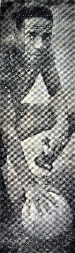 Domingos da Guia, em 1955. Foto: Reprodução/A Gazeta Esportiva Ilustrada