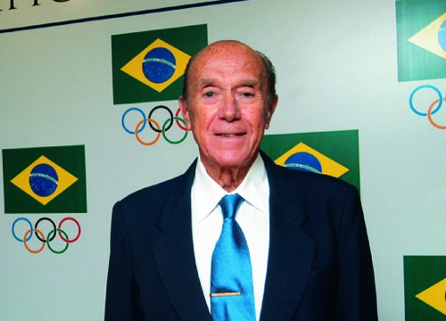 Andr&eacute; Richer  - Ex-atleta e presidente do COB
