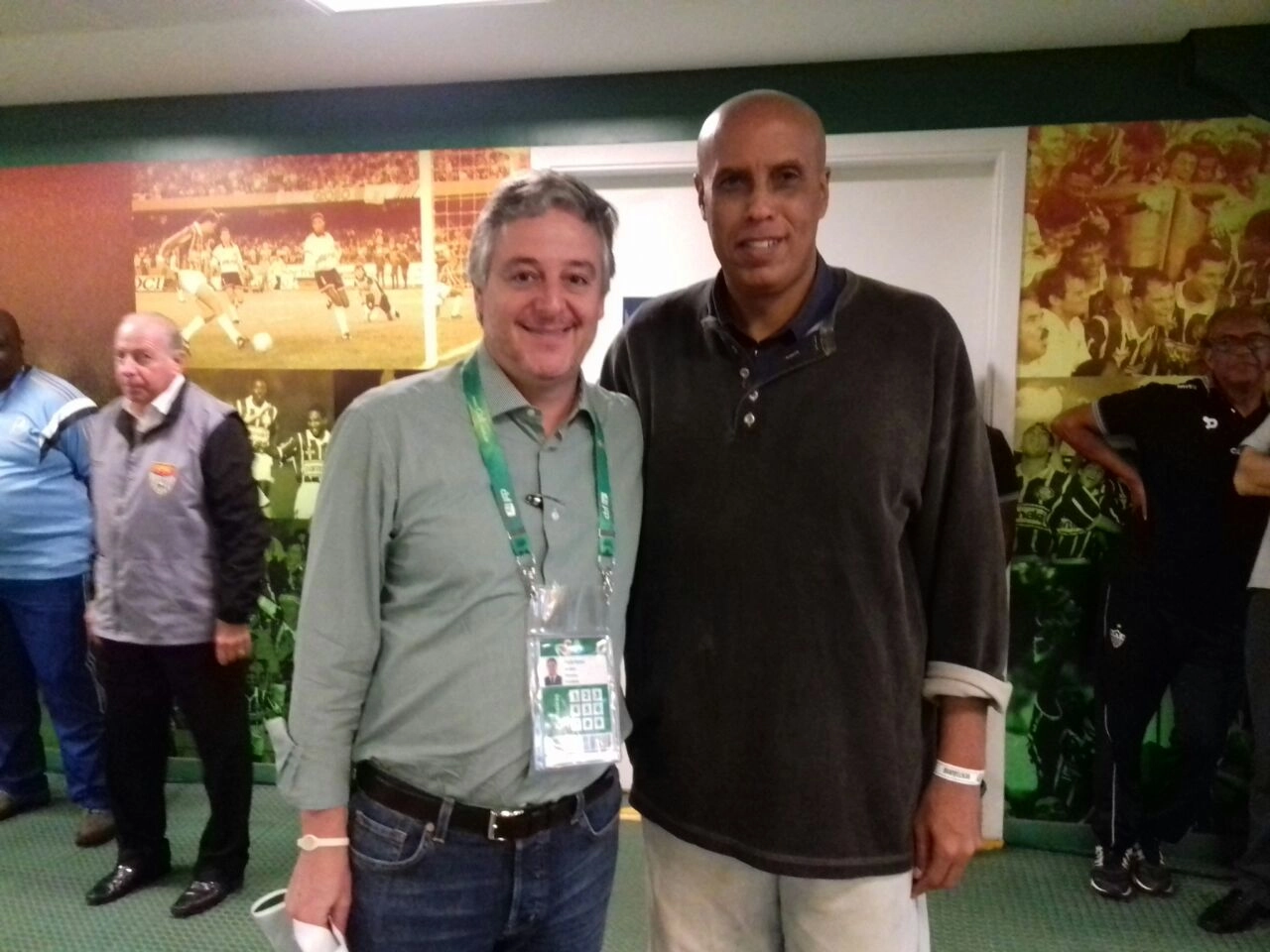 Paulo Nobre e Carlos Diniz. Foto enviada por Carlos Diniz