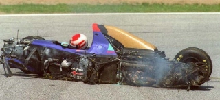 Piloto austríaco morreu após violento acidente em Imola, há 25 anos. Foto: Reprodução