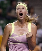 A “droga” da Sharapova!