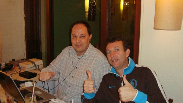 Alexandre Praetzel e Neto durante o 