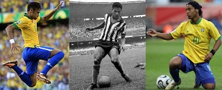 Confiram alguns craques que “pintaram e pintam o sete” nos gramados do Brasil e do Mundo