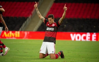 Atacante tem 20 gols neste temporada. Foto: Alexandre Vidal/Flamengo 