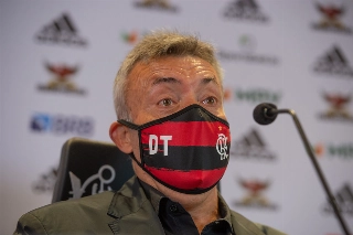 Dome deixa o Mengão com 63% de aproveitamento. Foto: Marcelo Cortes/Flamengo