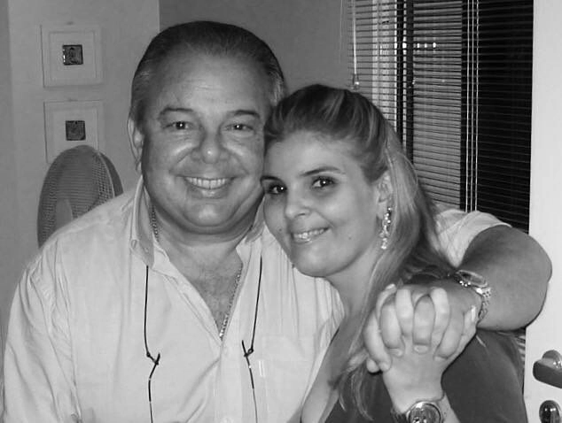 Luciano do Valle e sua filha Alessandra. Foto: arquivo pessoal de Alessandra do Valle