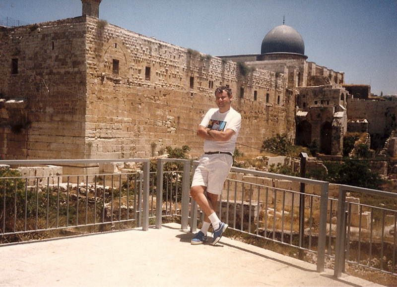 MIlton Neves esteve em Israel em três Macabíadas, 1985, 1989 e 1993